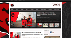 Desktop Screenshot of diavolivicenza.it